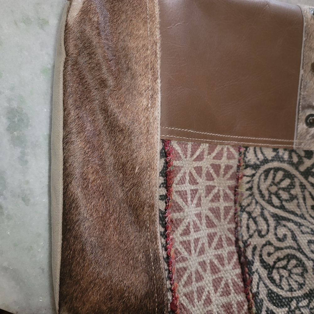 Boho Chic Patchwork Shoulder Bag - image 10